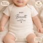 pregnancy announcement baby bodysuit front view