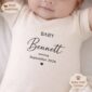 pregnancy announcement baby bodysuit product photo