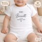 pregnancy announcement baby bodysuit product photo