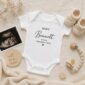 pregnancy announcement baby bodysuit product photo