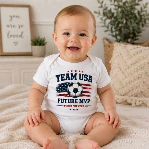team-usa-12 Team USA Family Matching Shirts baby bodysuit product photo