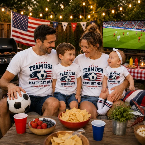 team-usa-5 Team USA Family Matching Shirts baby bodysuit close-up detail