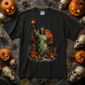 Halloween Statue of Liberty Shirt t-shirt close-up detail
