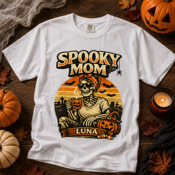 3 Spooky Mom and Dad Halloween Shirt t-shirt product detail