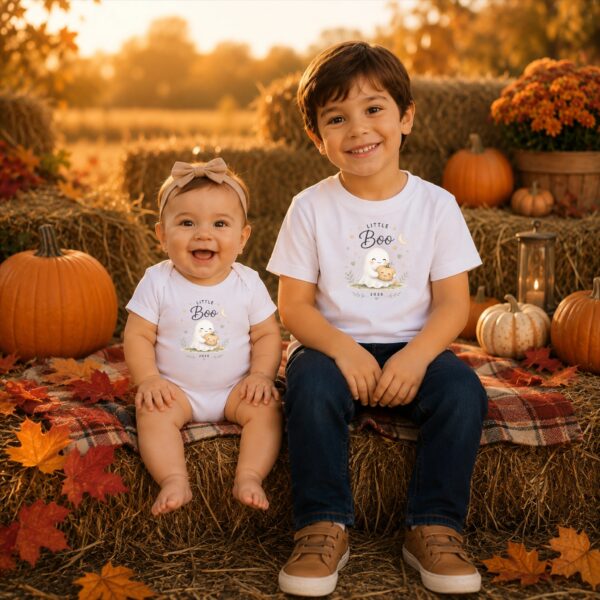 Little Boo Baby Bodysuit And Toddler Shirt Little Boo Baby Bodysuit and Toddler Shirt product photo