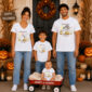 personalized halloween family matching ghost shirt baby bodysuit product photo
