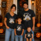 personalized halloween family matching ghost shirt baby bodysuit