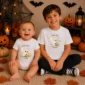 personalized halloween family matching ghost shirt baby bodysuit alternate angle