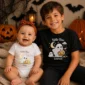 personalized halloween family matching ghost shirt baby bodysuit product photo
