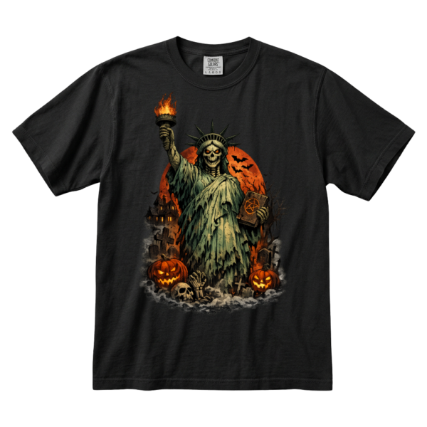tee1 Halloween Statue of Liberty Shirt t-shirt product photo