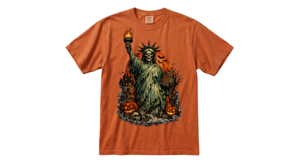 tee2 Halloween Statue of Liberty Shirt t-shirt product photo