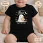 Little Boo Baby Bodysuit and Toddler Shirt product mockup view 2