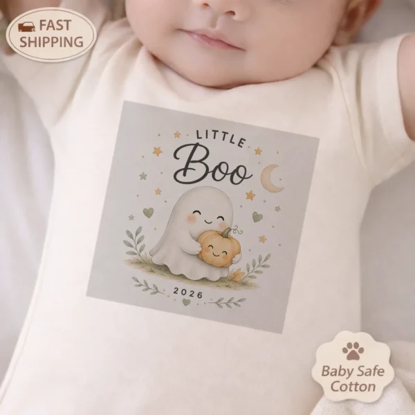 GeneratePost mockup 4 Little Boo Baby Bodysuit and Toddler Shirt product mockup view 4