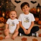 TRICK OR TREAT Toddler Shirt and baby bodysuit alternate product mockup
