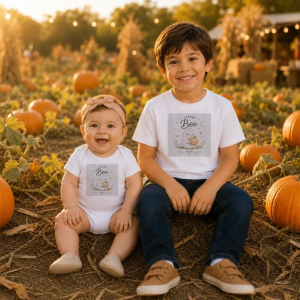 GeneratePost mockup 7 Little Boo Baby Bodysuit and Toddler Shirt product mockup view 7