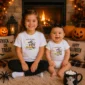 TRICK OR TREAT Toddler Shirt and baby bodysuit alternate product mockup