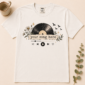 vinyl record t-shirt front view