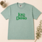 lord of the drinks shirt t-shirt front view
