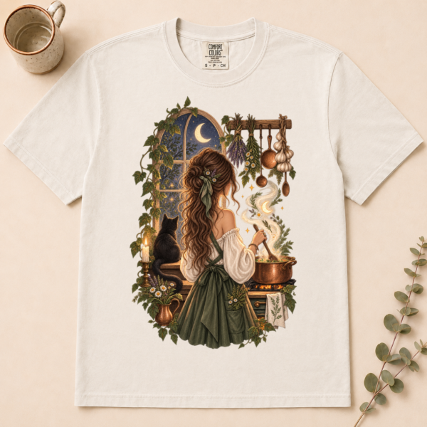 3 Kitchen Witch Shirt t-shirt lifestyle scene