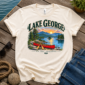 sunset lake landscape shirt t-shirt