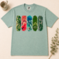 satellite imagery shirt t-shirt front view