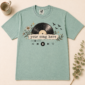 vinyl record t-shirt lifestyle scene