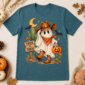 cowboy ghost shirt t-shirt mockup view