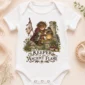 ancient flame guardian baby bodysuit close-up detail