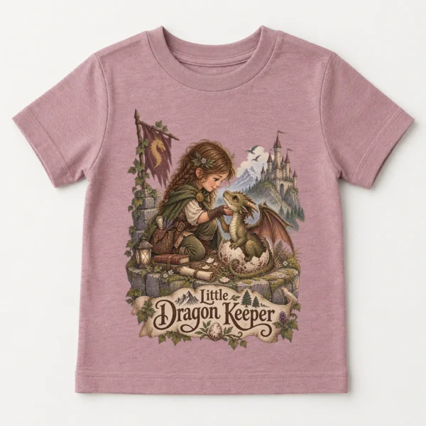 Baby Dragon Bodysuit or Toddler Shirt, Little Dragon Keeper — toddler shirt mockup baby dragon bodysuit baby bodysuit product photo