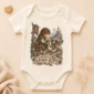 baby dragon bodysuit baby bodysuit mockup view