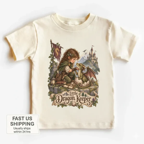 Baby Dragon Bodysuit or Toddler Shirt, Little Dragon Keeper — toddler shirt mockup baby dragon bodysuit baby bodysuit product photo