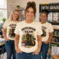 back to school teacher shirt t-shirt back view