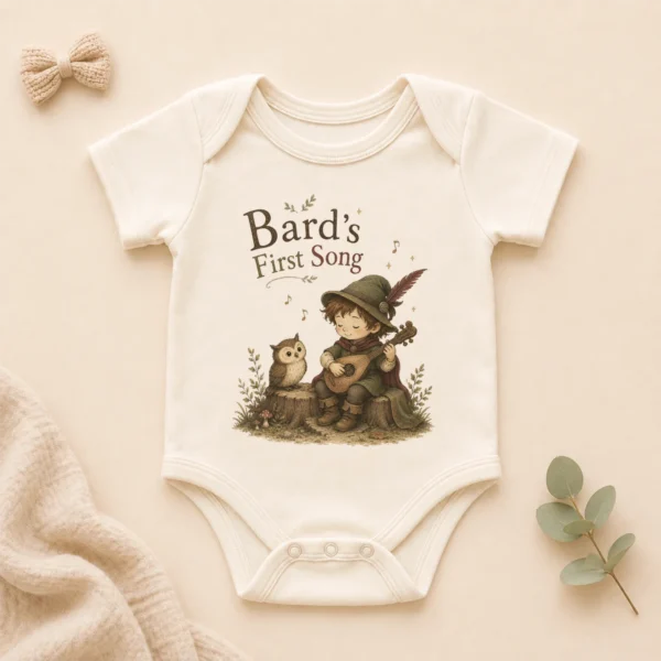 bard's first song baby bodysuit