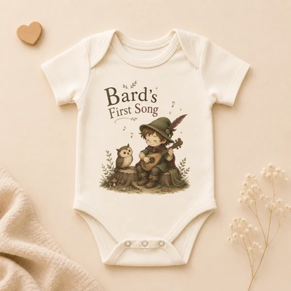 bard's first song baby bodysuit