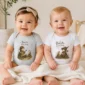 bard's first song baby bodysuit model mockup
