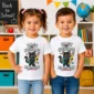 black cat back to school shirt t-shirt back view