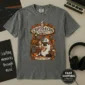 cozy autumn book lover ghost shirt t-shirt product photo