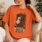 Booked & Boo-sy Halloween ghost shirt t-shirt lifestyle scene