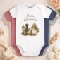 born for adventure baby bodysuit baby bodysuit mockup