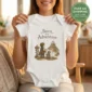 born for adventure baby bodysuit baby bodysuit mockup