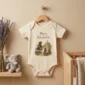 born for adventure baby bodysuit alternate angle