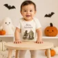 born for adventure baby bodysuit product photo