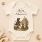 born for adventure baby bodysuit mockup view