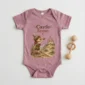 castle scout baby bodysuit mockup view