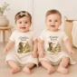 castle scout baby bodysuit model mockup