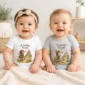 castle scout baby bodysuit model mockup