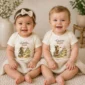 castle scout baby bodysuit model mockup