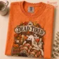 cozy Halloween book lover shirt t-shirt mockup view