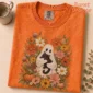 ghost cat Halloween shirt t-shirt lifestyle scene