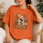 ghost cat Halloween shirt t-shirt lifestyle scene